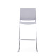 Verse Shell Skid Base Bar Stool